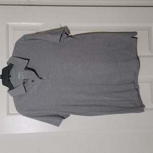 🔵 Apt 9 Men's Gray Polo - Size M